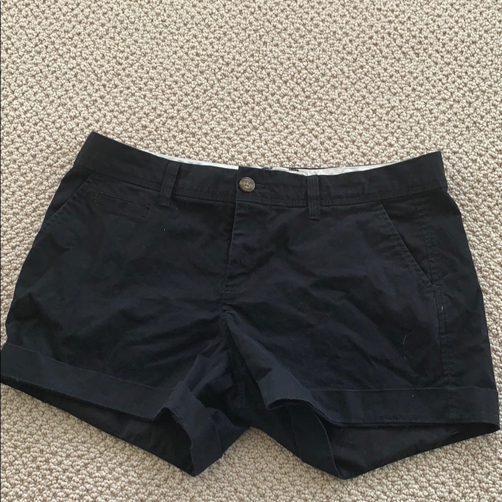 Old Navy Black Khaki Shorts